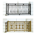 Villa Decorative Vintage Metal Aluminum Garden Fence